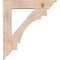 Ekena Millwork Merced Traditional Smooth Bracket w/ Offset Brace, Douglas Fir, 7 1/2"W x 36"D x 40"H BKT0806X36X40MRC01SDF - alternate 4